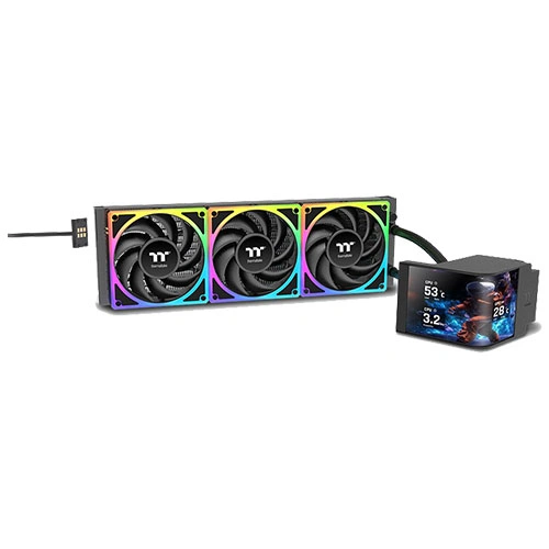 Thermaltake MAGCurve 360mm Ultra ARGB CPU Liquid Cooler with LCD Display